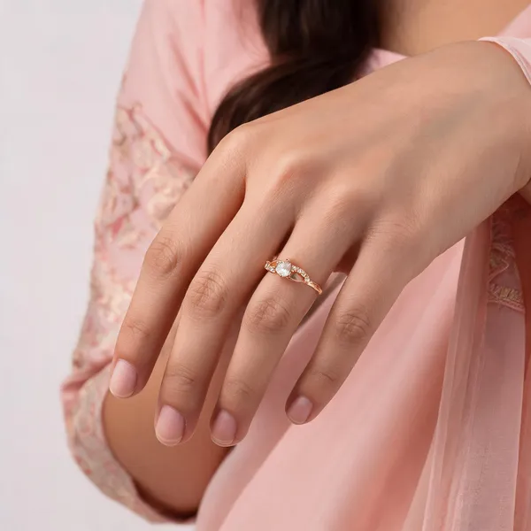 Aarsa_Premium_Rose_Gold_Plated_Solitaire_Infinity_Cz_Adjustable_Ring_
__For_Women_&_Girls_|_Brass_Designer_Daily_Wear_Fashion_Ring