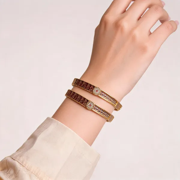 Aarsa_Premium_Micro_Gold_Plated_Traditional_Cz_Designer_Bangles_
__For_Women_&_Girls_|_Brass_Ethnic_Fixed_Size_Bangles_(Set_Of_2)