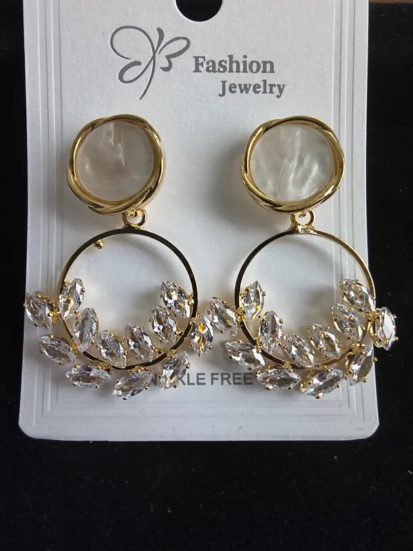 Aarsa_Premium_Gold_Finish_Marquise_Cz_Leaf_Vine_Drop_Earrings_For_
__Women_And_Girls_|_Luxury_Statement_Party_Wear_Fashion_Jewellery