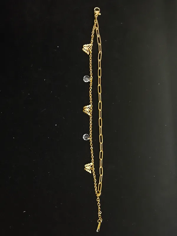 Aarsa_Premium_Micro_Gold_Plated_Butterfly_Charm_Layered_Bracelet_For_
__Women_And_Girls_|_Korean_Style_Daily_Wear_Fashion_Jewellery