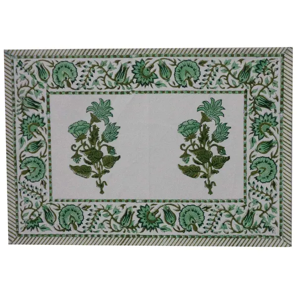 Green_Premium_Cotton_Table_Mat