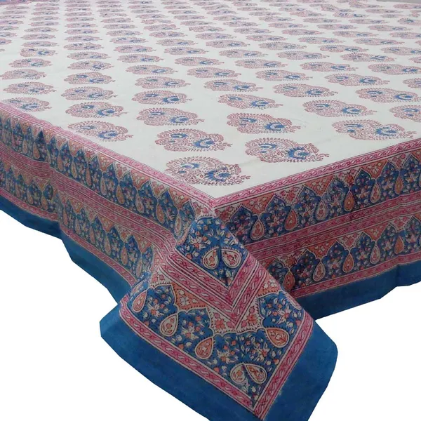 White_And_Blue_Premium_Cotton_Table_Cloth