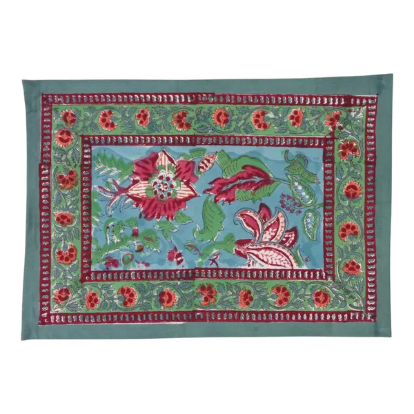Green_Premium_Cotton_Table_Mat