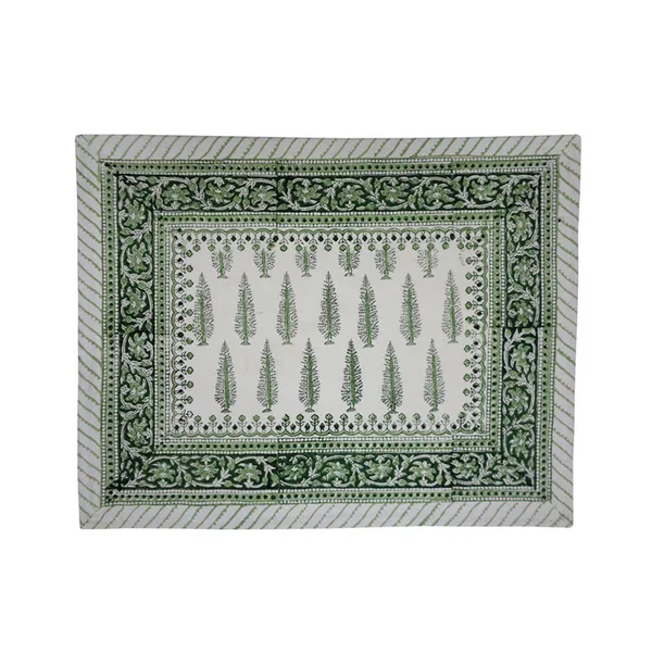Green_Premium_Cotton_Table_Mat