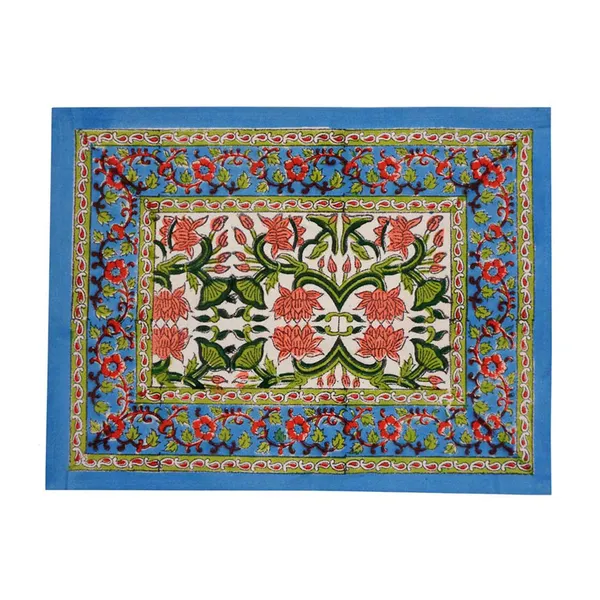 Blue_Premium_Cotton_Table_Mat