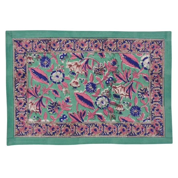Green_Premium_Cotton_Table_Mat