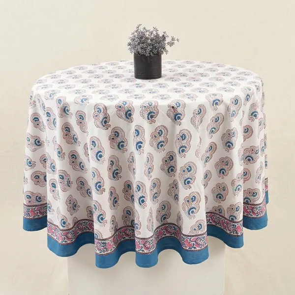 White_And_Blue_Premium_Cotton_Table_Cloth