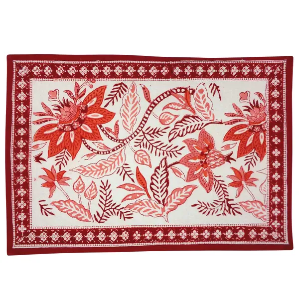 Red_Premium_Cotton_Table_Mat