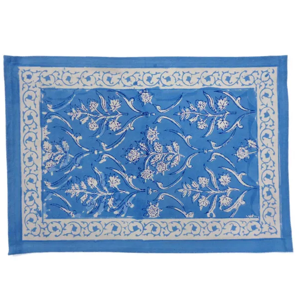 Blue_Premium_Cotton_Table_Mat