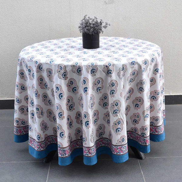 White_And_Blue_Premium_Cotton_Table_Cloth