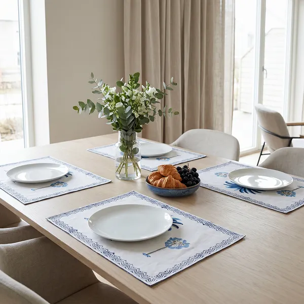 Blue_Premium_Cotton_Table_Mat