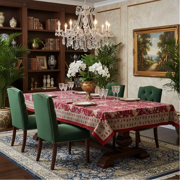 Red_Premium_Cotton_Table_Cloth