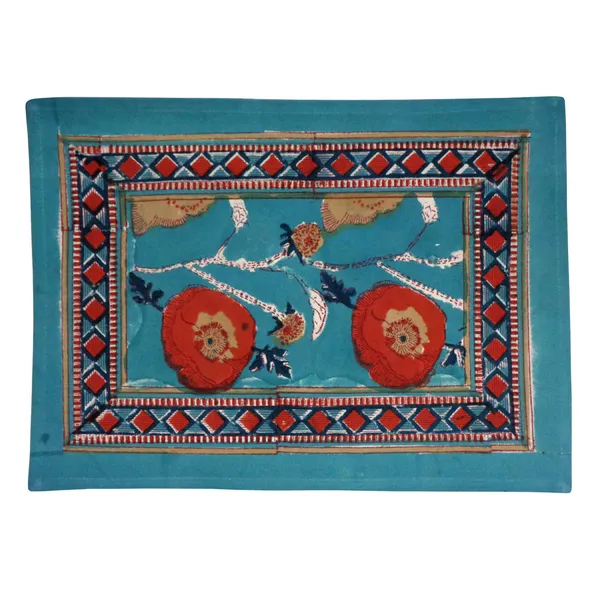 Turquoise_And_Blue_Premium_Cotton_Table_Mat