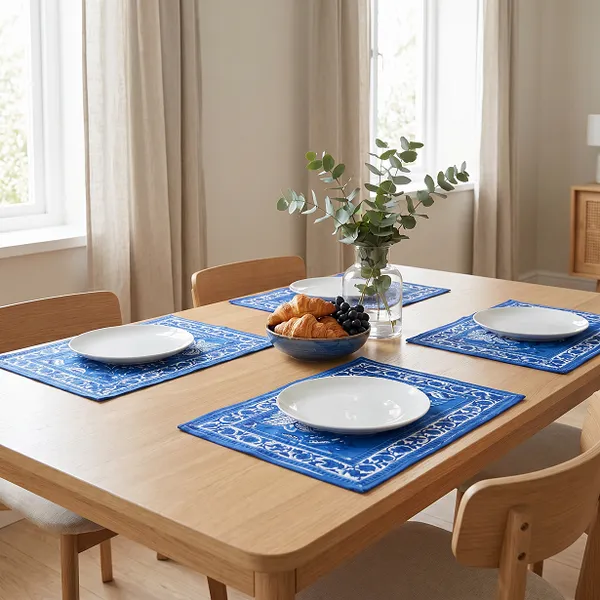 Blue_And_White_Premium_Cotton_Table_Mat