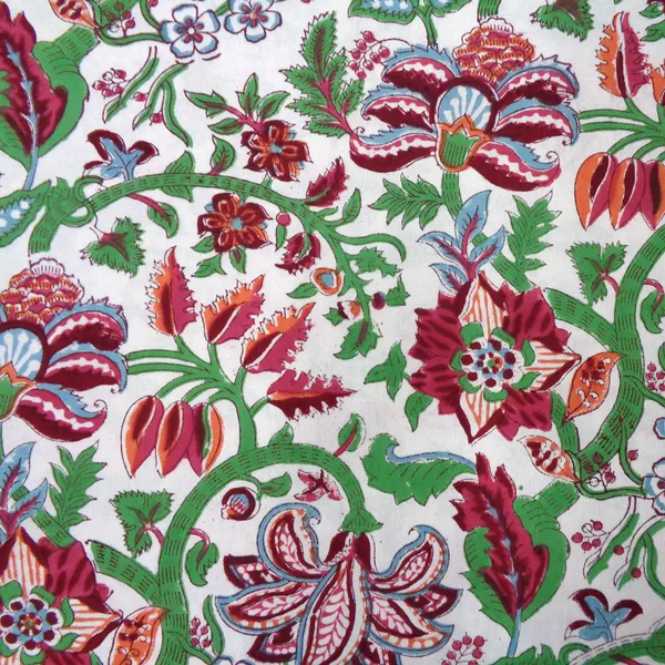 White_And_Green_Premium_Cotton_Table_Cloth