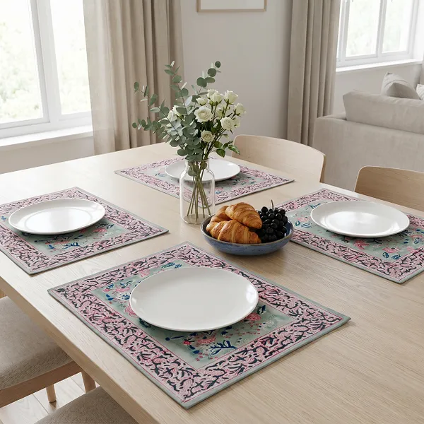 Pink_And_Grey_Premium_Cotton_Table_Mat