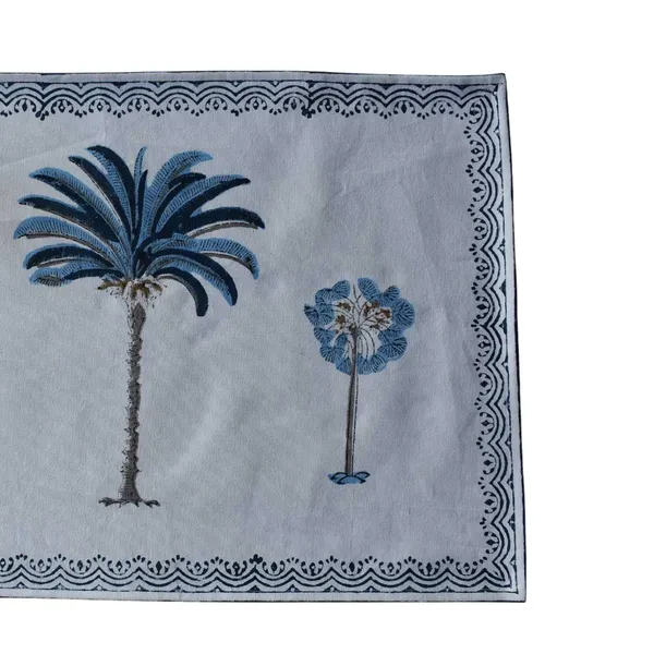 Blue_Premium_Cotton_Table_Mat