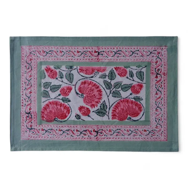 Grey_And_Pink_Premium_Cotton_Table_Mat