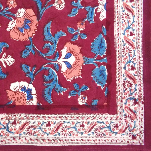 Maroon_Premium_Cotton_Table_Mat