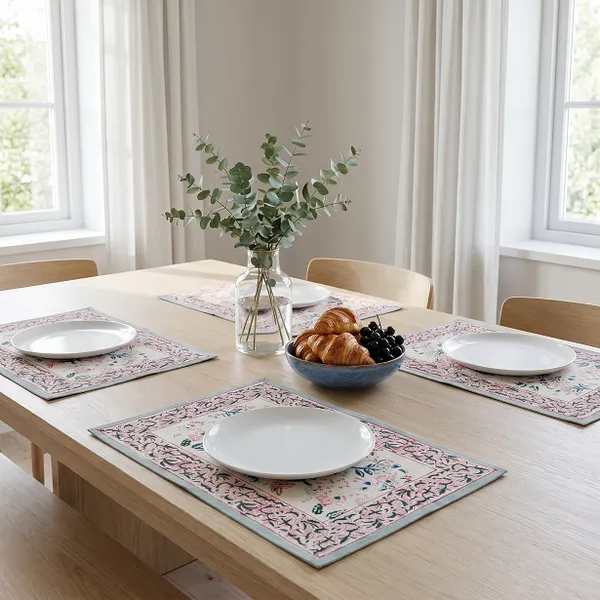 Pink_Premium_Cotton_Table_Mat