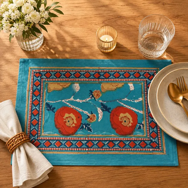 Turquoise_And_Blue_Premium_Cotton_Table_Mat