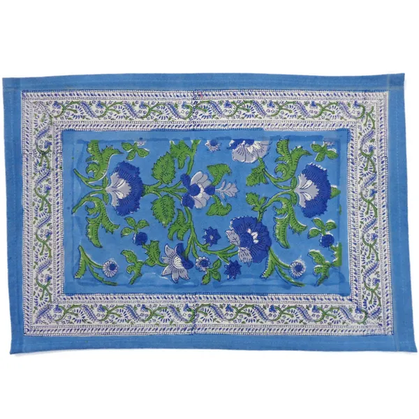 Blue_Premium_Cotton_Table_Mat
