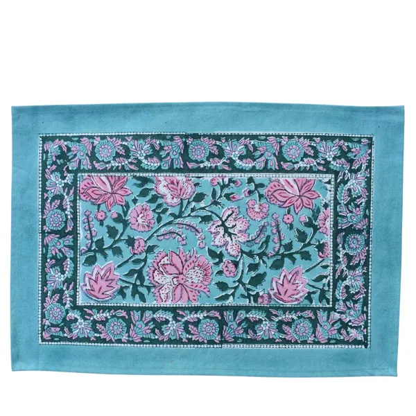 Turquoise_And_Blue_Premium_Cotton_Table_Mat