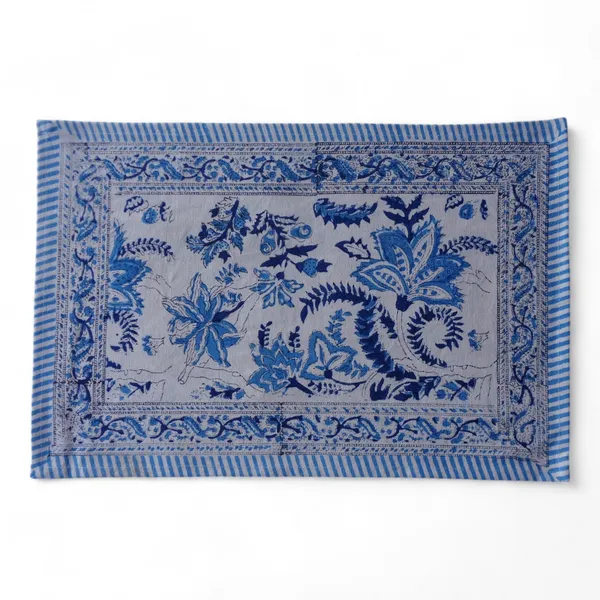 Blue_Premium_Cotton_Table_Mat