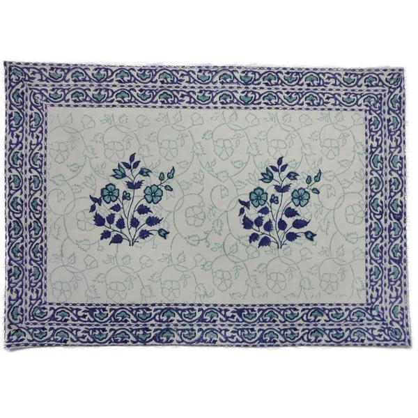 Blue_Premium_Cotton_Table_Mat