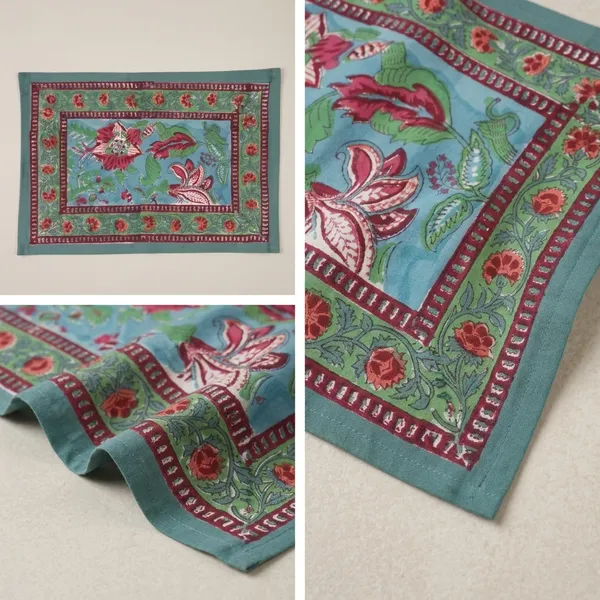 Green_Premium_Cotton_Table_Mat