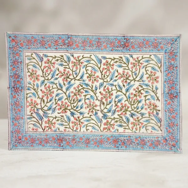 Blue_Premium_Cotton_Table_Mat