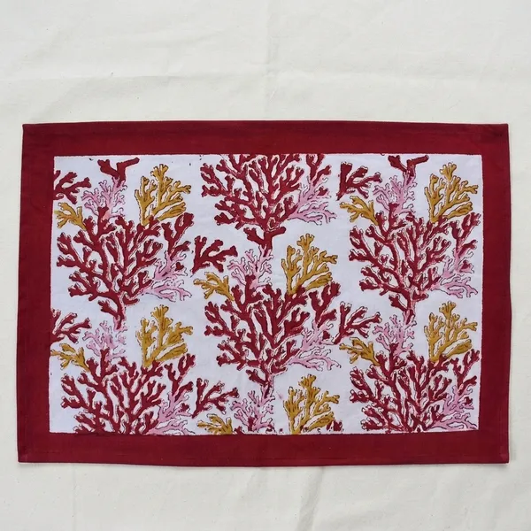 Maroon_Premium_Cotton_Table_Mat