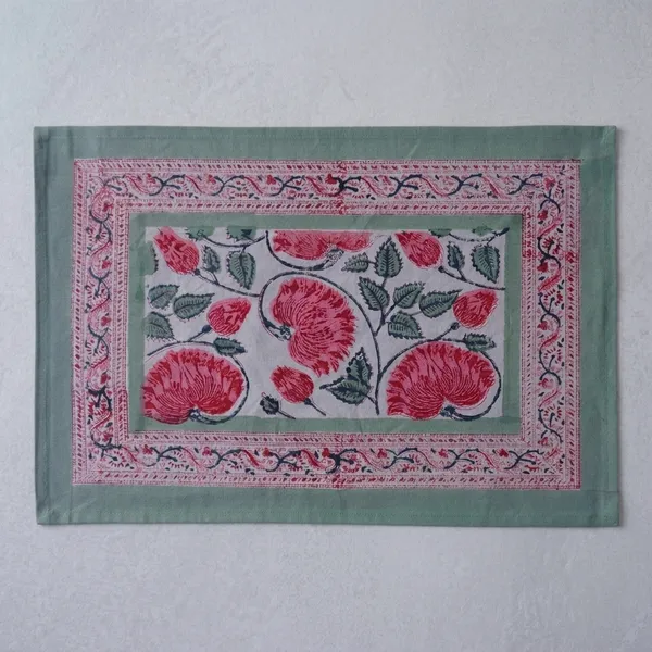 Grey_And_Pink_Premium_Cotton_Table_Mat