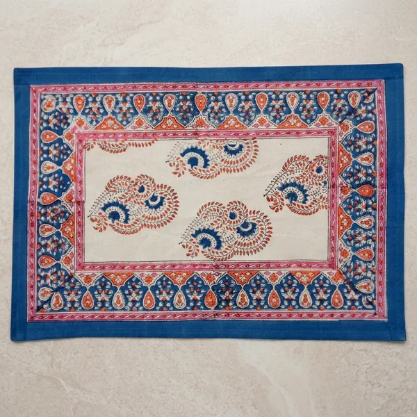 Blue_Premium_Cotton_Table_Mat