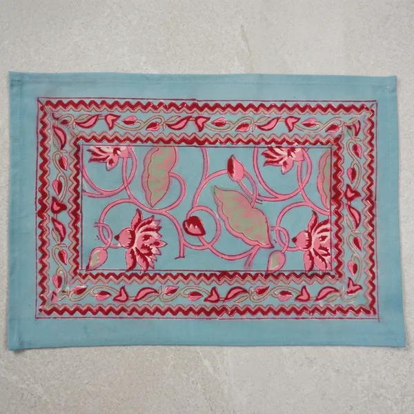 Blue_And_Pink_Premium_Cotton_Table_Mat