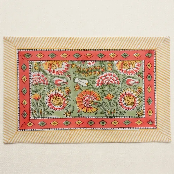 Yellow_Premium_Cotton_Table_Mat