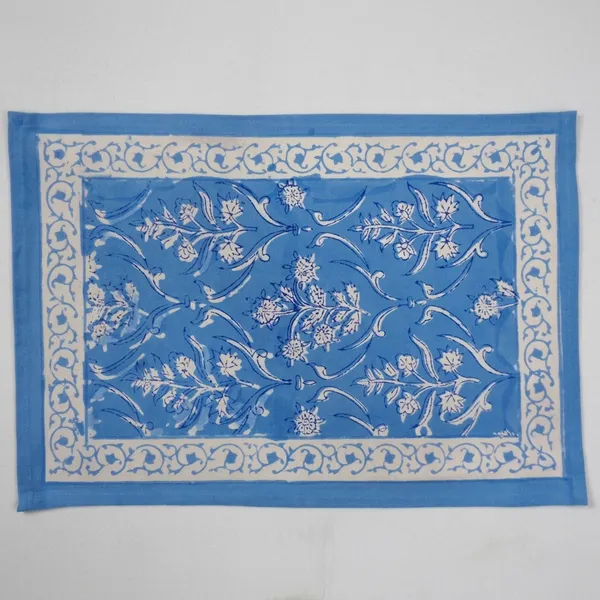 Blue_Premium_Cotton_Table_Mat