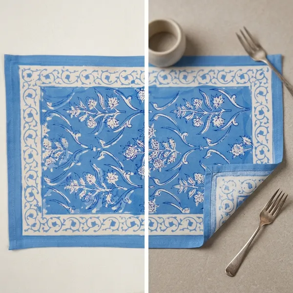 Blue_Premium_Cotton_Table_Mat