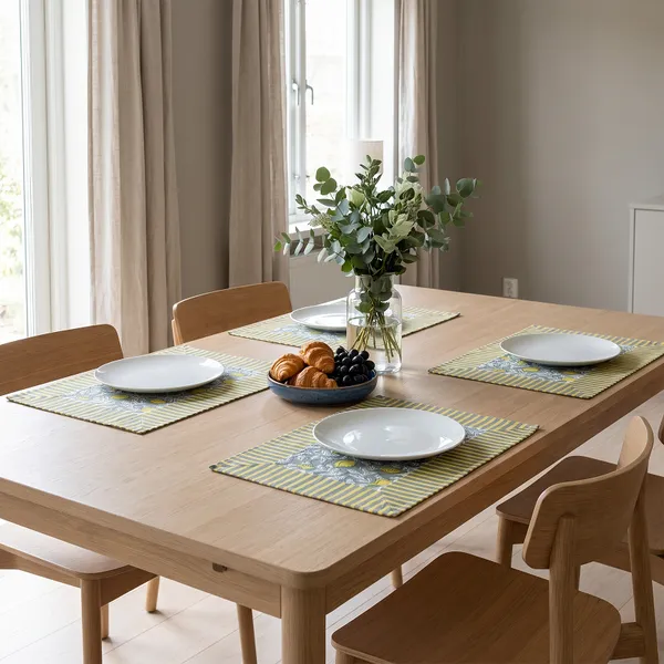 Yellow_And_Green_Premium_Cotton_Table_Mat