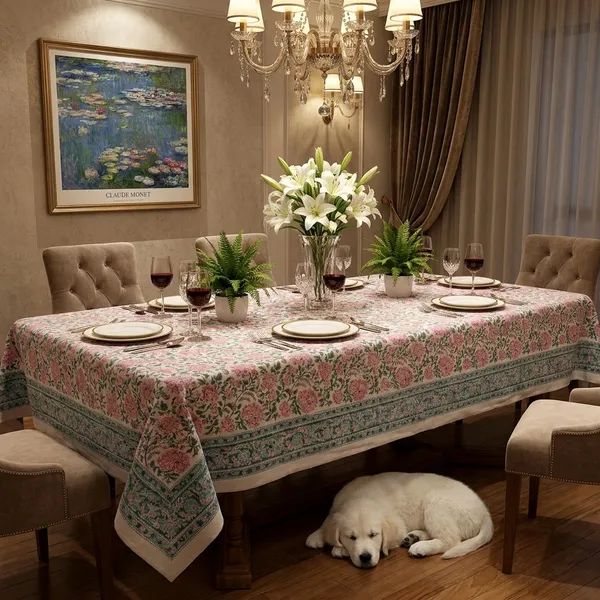Pink_And_Green_Premium_Cotton_Table_Cloth