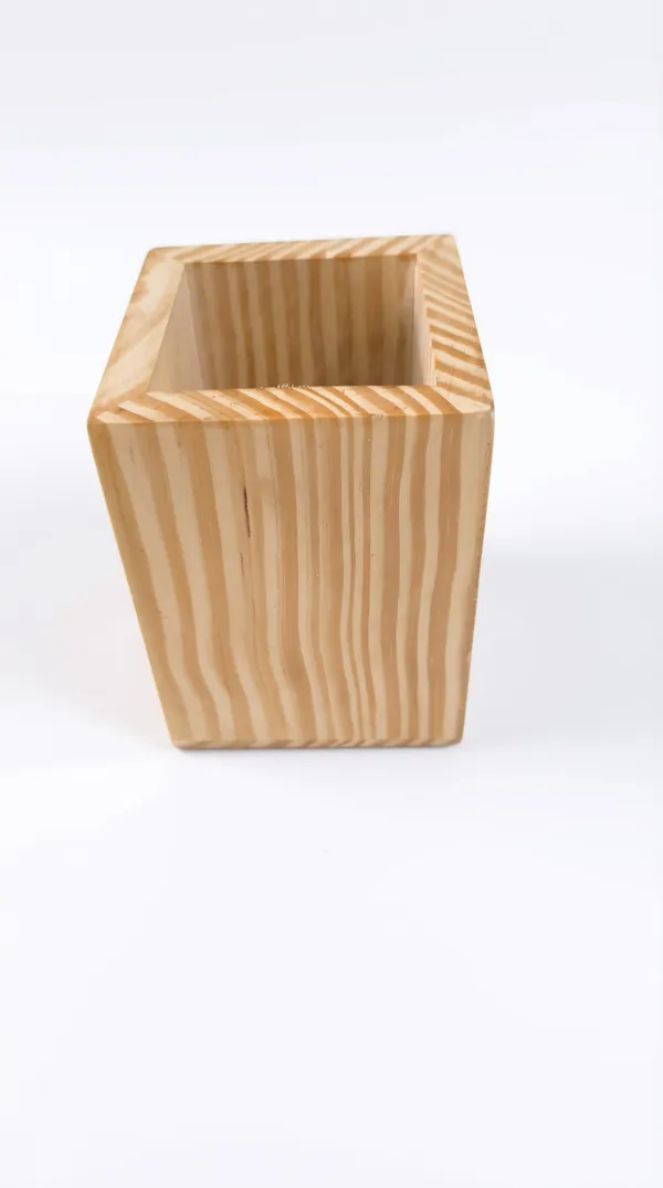 Mango_Wood_Pen_Holder_cum_Table_Planter
