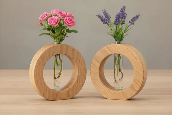 Mango_Wood_Circle_Test_Tube_Planter