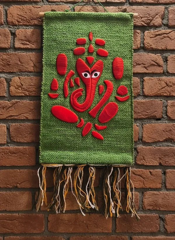 Jute_Wall_Hanging_Ganesha