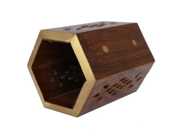 Rosewood_Engraved_Pen_Holder