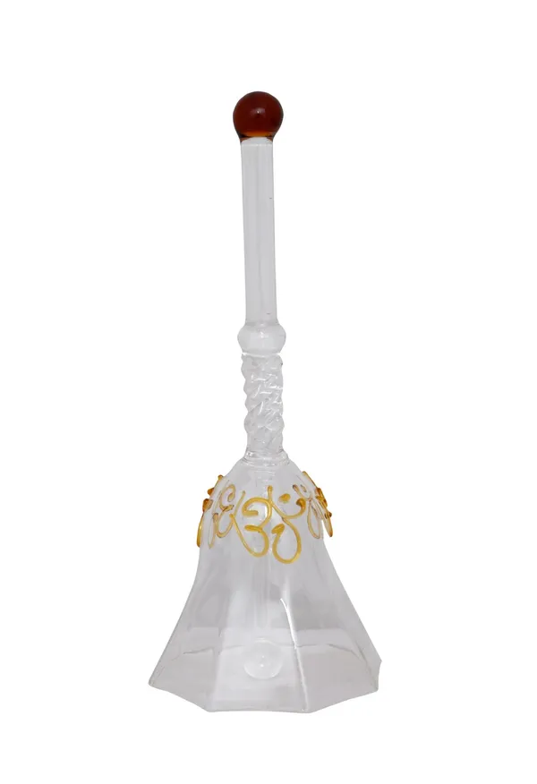 Glass_White_Decorative_Bell