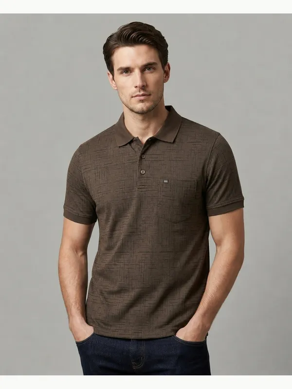 Charcoal_Sketch_Weave_Textured_Polo_T-Shirt_For_Men