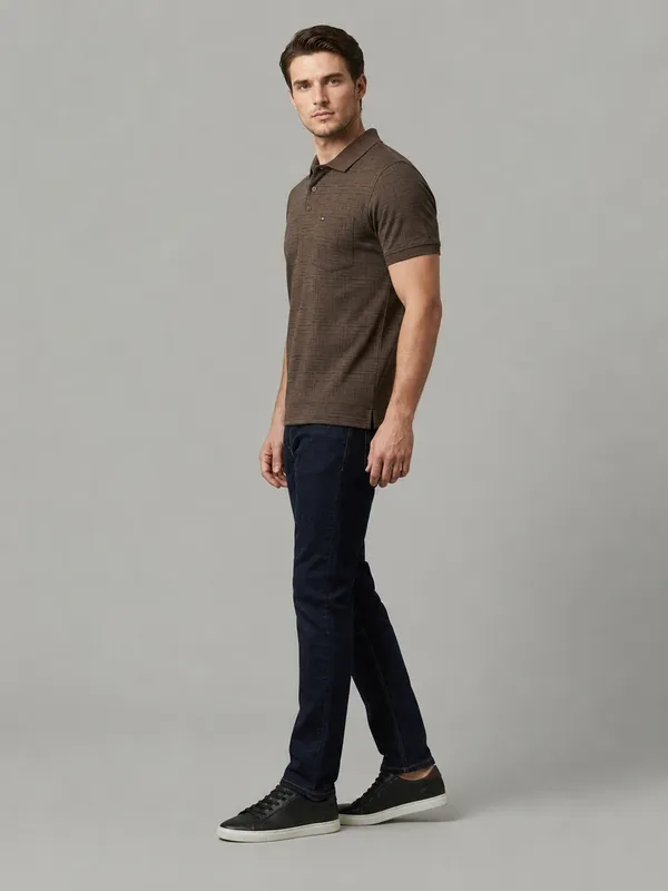 Charcoal_Sketch_Weave_Textured_Polo_T-Shirt_For_Men