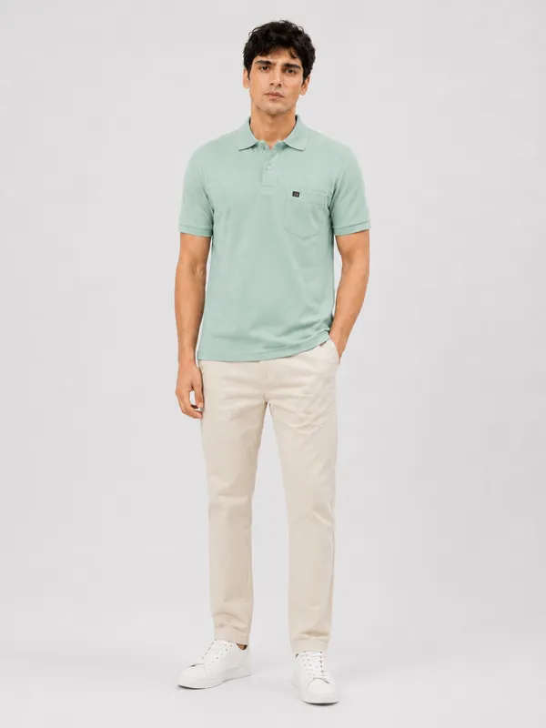 Sea_Green_Diamond_Jacquard_Polo_T-Shirt