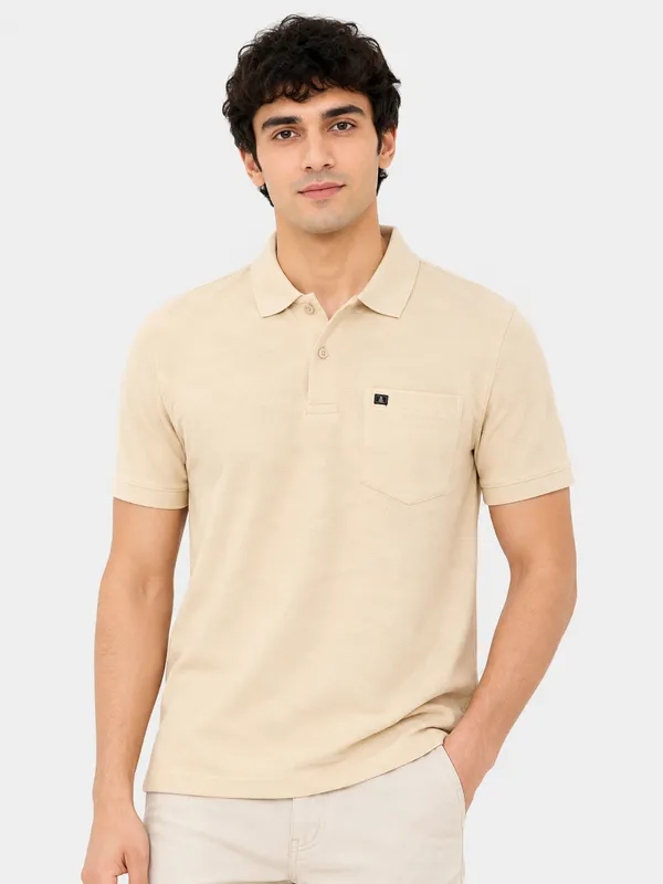 Beige_Diamond_Jacquard_Polo_T-Shirt