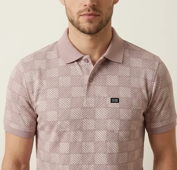 Mauve_Pulse_Grid_Textured_Polo_T-Shirt_For_Men